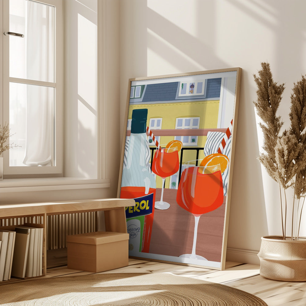 Balcony "Hygge" Poster